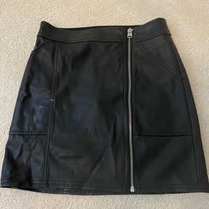 EXPRESS LEATHER SKIRT